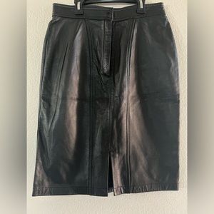 Harley Davidson Leather Skirt